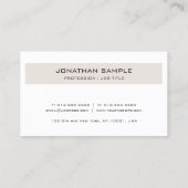 Rappel des rendez-vous Conception élégante Moderne (Dos)