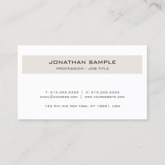 Rappel des rendez-vous Conception élégante Moderne (Dos)