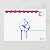 Rappel électoral ! Carte postale (Dos)