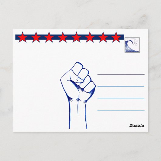 Rappel électoral ! Carte postale (Dos)