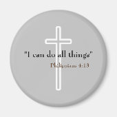 Rappel fidèle : Aimant de citation religieuse (Devant)