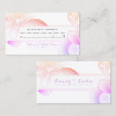 rappel floral de rendez-vous d'été (Devant / Derrière)