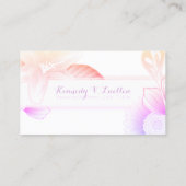 rappel floral de rendez-vous d'été (Dos)