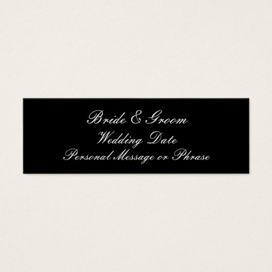 Rappel mariage Insérer pour les invitations (Devant)