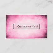 rappel rose de rendez-vous de parchemin (Devant)