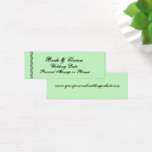 Rappel VERT MINT - Faire-part de mariage (Bureau)