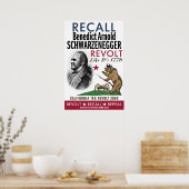 Rappeler Benedict Arnold - Revolt Like 1776 Poster (Cuisine)