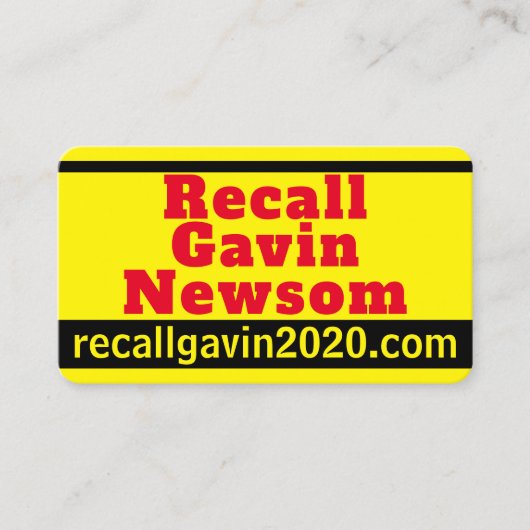 Rappeler le Carte de visite Gavin 2020 (Devant)