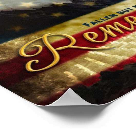 Rappelez-vous...Fallen mais pas oublié Poster (Coin)