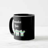 Rappelez-vous pourquoi | Mug d'inspiration (Devant gauche)