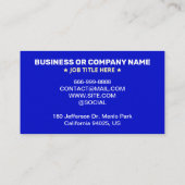 Rappels de rendez-vous suivants (Cartes de bureau  (Dos)