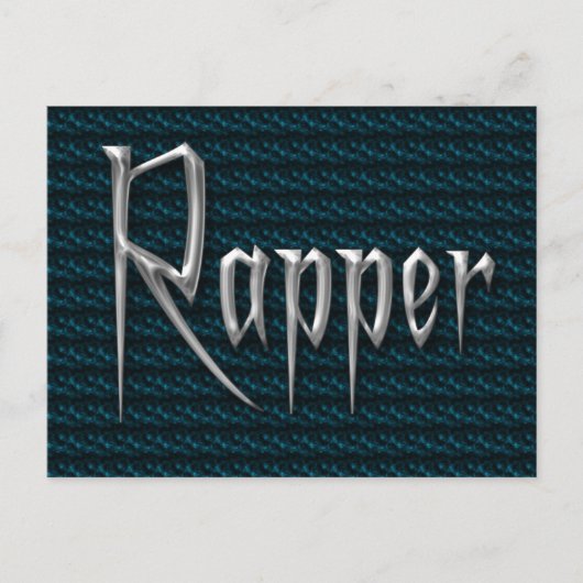 Rapper Briefkaart (Voorkant)