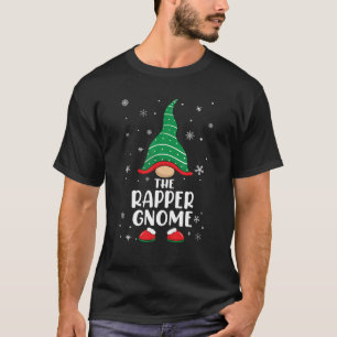 Rapper Gnome Matching Family Kerstpyjama Cos. T-shirt