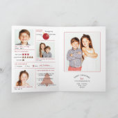 Rapport annuel Année d'examen Carte de Noël (Intérieur)