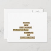 rapport briefkaart (Voorkant / Achterkant)