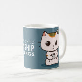 Rapport compliqué avec la tasse de matins (Devant droit)