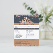 Rapport van Navy Dogs over het instappen van bloem (Staand voorkant)