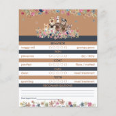 Rapport van Navy Dogs over het instappen van bloem (Achterkant)