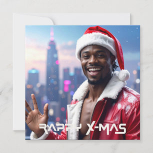 RAPPY KERSTFEEST FEESTDAGENKAART