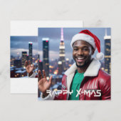 RAPPY KERSTFEEST KAART (Voorkant / Achterkant)