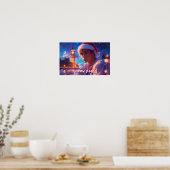RAPPY KERSTFEEST POSTER (Keuken)