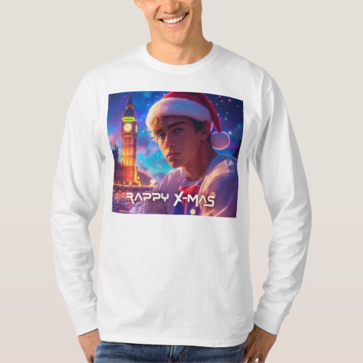 RAPPY KERSTFEEST T-SHIRT (Voorkant)