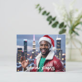 RAPPY X-MAS BRIEFKAART (Staand voorkant)