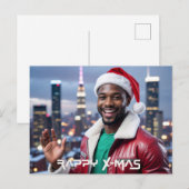 RAPPY X-MAS BRIEFKAART (Voorkant / Achterkant)