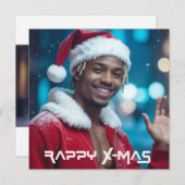 RAPPY X-MAS FEESTDAGENKAART (Voorkant / Achterkant)