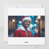 RAPPY X-MAS FEESTDAGENKAART (Achterkant)