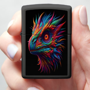 Raptor De Rainbow Dragon's blik