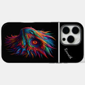 Raptor De Rainbow Dragon's blik Case-Mate iPhone Case (Achterkant (horizontaal))