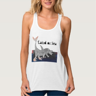 Raptor Dolphin: Grond of Zee Tanktop