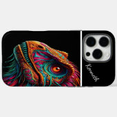 Raptor Drakenportret Case-Mate iPhone Case (Achterkant (horizontaal))