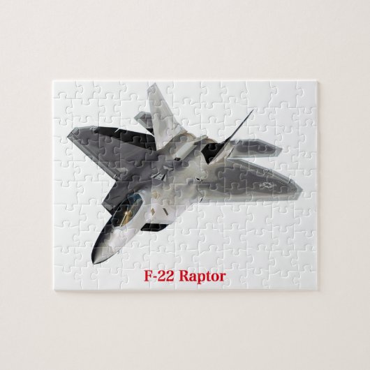Raptor F-22 Legpuzzel (Horizontaal)