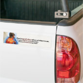 Raptor Jesus Bumpersticker (Op Truck)