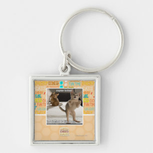 Raptor Kitten Sleutelhanger