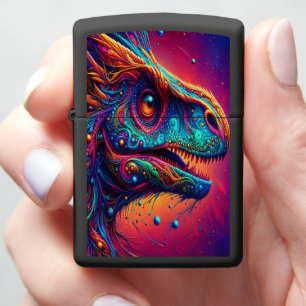 Raptor Kosmische Dinosaurus Portret
