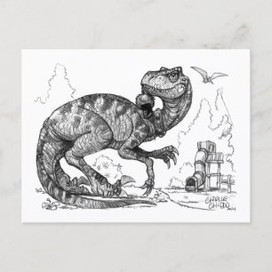 Raptor PygmyPets - Carte postale