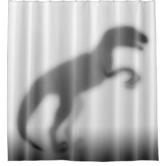 Raptor Silhouette Silhouette Shower Curtain Douchegordijn