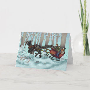 Raptor Sleigh Ride Kaart