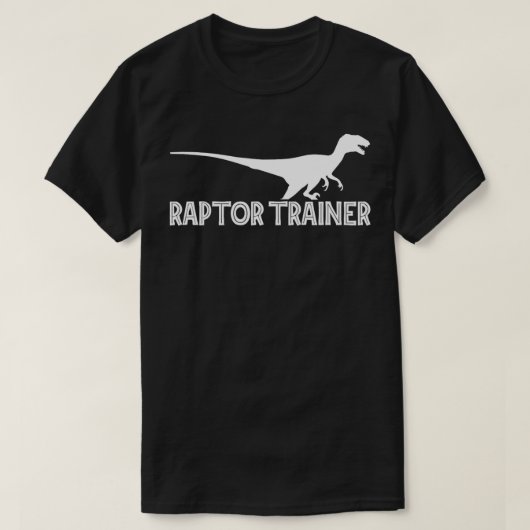 Raptor Trainer Dog Training Dierenvriend Dog Eigen T-shirt (Design voorkant)