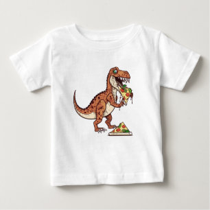 Raptordinosaurus die pizza eet, Birthday Gift
