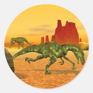 Raptoren Ronde Sticker