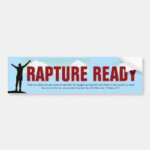 Rapture Ready Bumpersticker