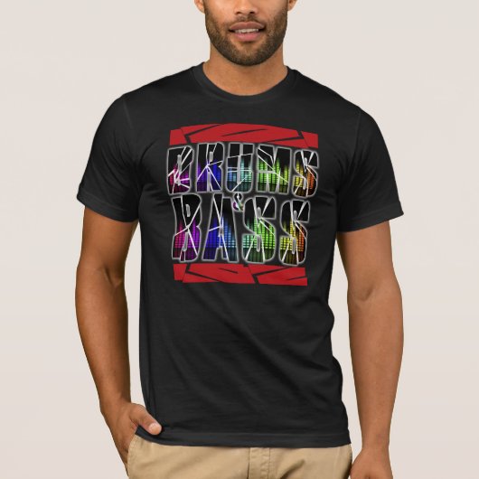 Raptured Equalizer Drum & Bass Shirt (Voorkant)