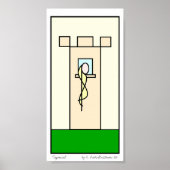 Rapunzel afdrukken poster (Voorkant)