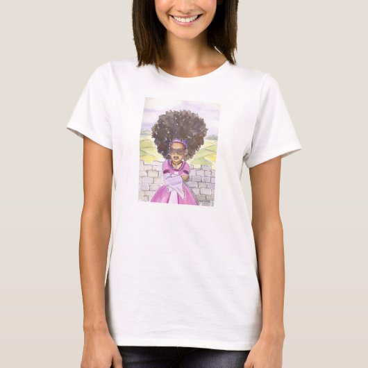 Rapunzel Afro Womens tanktop (Voorkant)