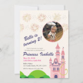 Rapunzel Anniversaire Fête Invitation (Devant)
