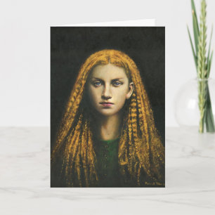 Rapunzel Greetings-kaart Kaart